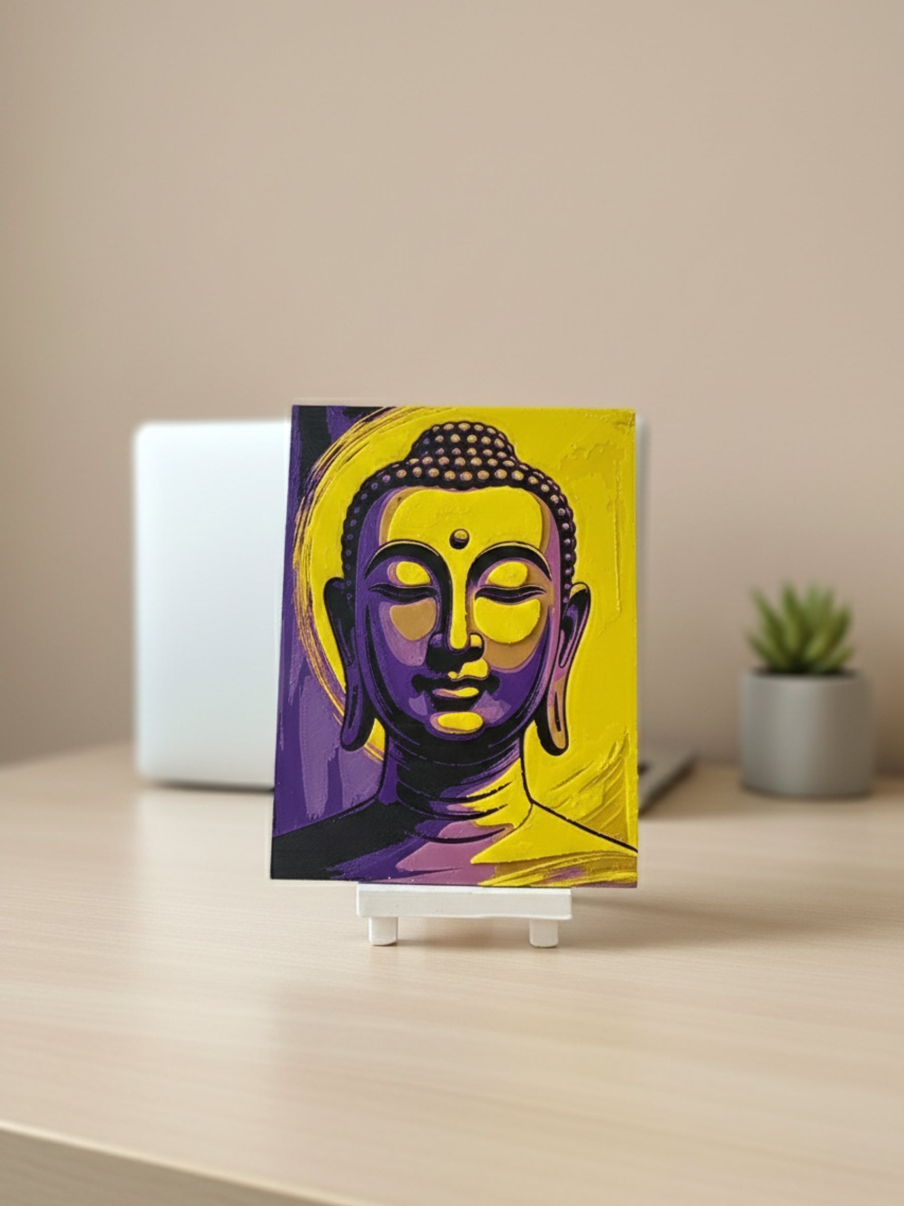 Divine harmony spiritual desktop decor frame on office desk